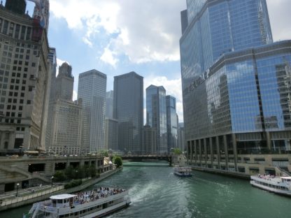 Learn Chicago Accent-Skyline River View
